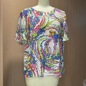 Talbots Short Sleeve Blouse